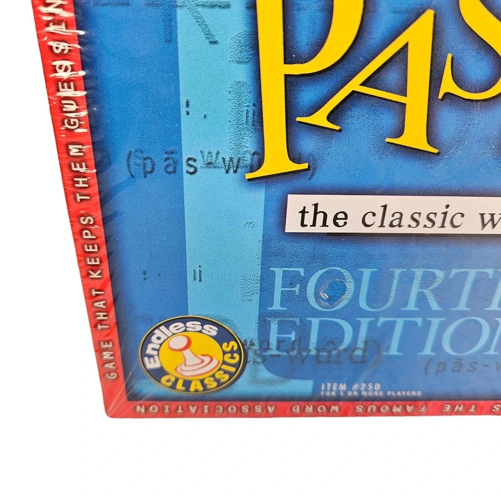 Password‎ Word Association Family Game Night 2003 4th Edition 12 and Up Sealed